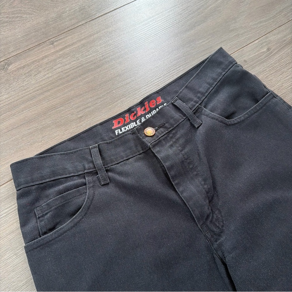 Dickies Men's slim taperDark Black Straight Jeans-vintage - Picture 2 of 8